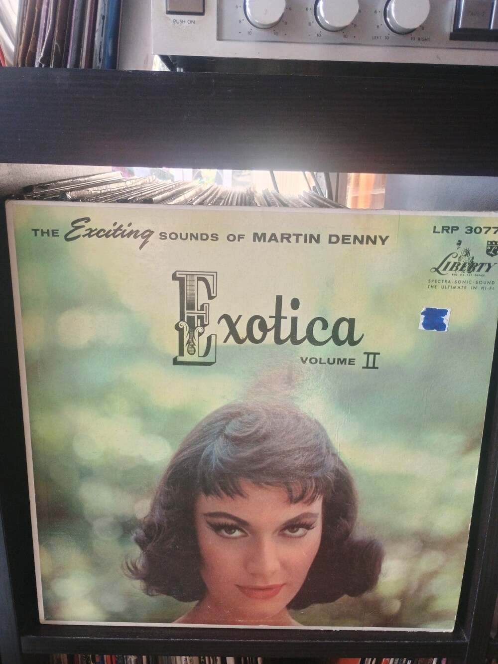 Martin Denny Exotica Vol. II Vinyl LP Liberty Mono 1957 Sandy Warner